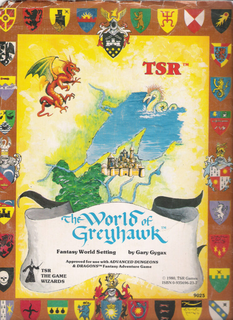 "The World of Greyhawk" Image by Ed Hunsinger on Flickr. CC BY-NC 2.0