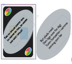 UNO label template – See Table 1 for card translation